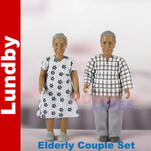 Load image into Gallery viewer, Lundby Doll set Elderly couple Nikki 60-8086-00
