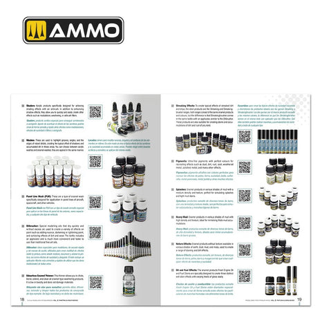 Scale Modeling for Beginners Vol. 2: Paint & Weathering (Bilingual) | Ammo by Mig Jimenez | MIG6301