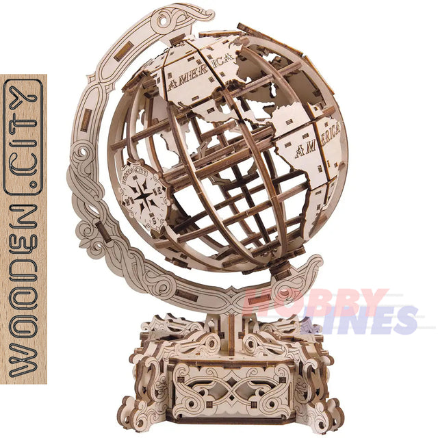 World Glode - 3D Puzzle | Wooden City | WR341