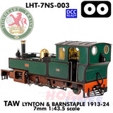 YEO Lynton & Barnstaple 1903-1913 (Early Cab)  -  DCC Ready | Lionheart Trains | LHT-7NS-002