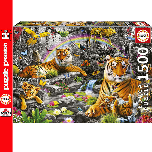 Radiant Jungle 1500 Piece Jigsaw Puzzle | Educa | 19563