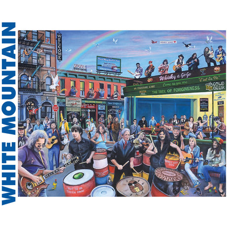 Rock and Roll Heaven - 1000pc Puzzle | White Mountain | 1979pz