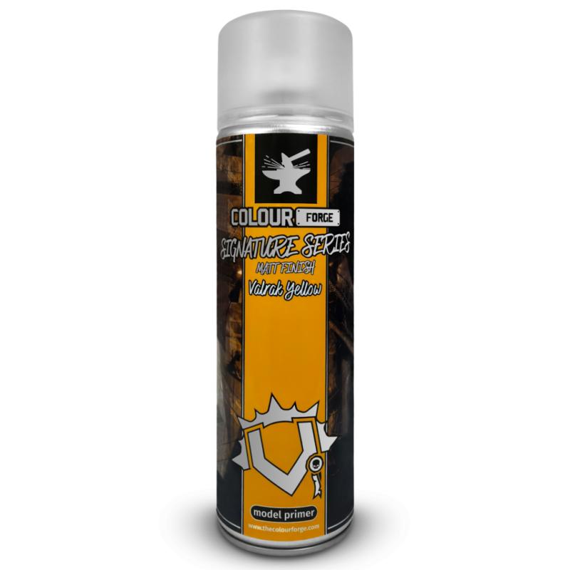 Valrak Yellow - 500ml Spray Primer | Colour Forge | TCFSPR039