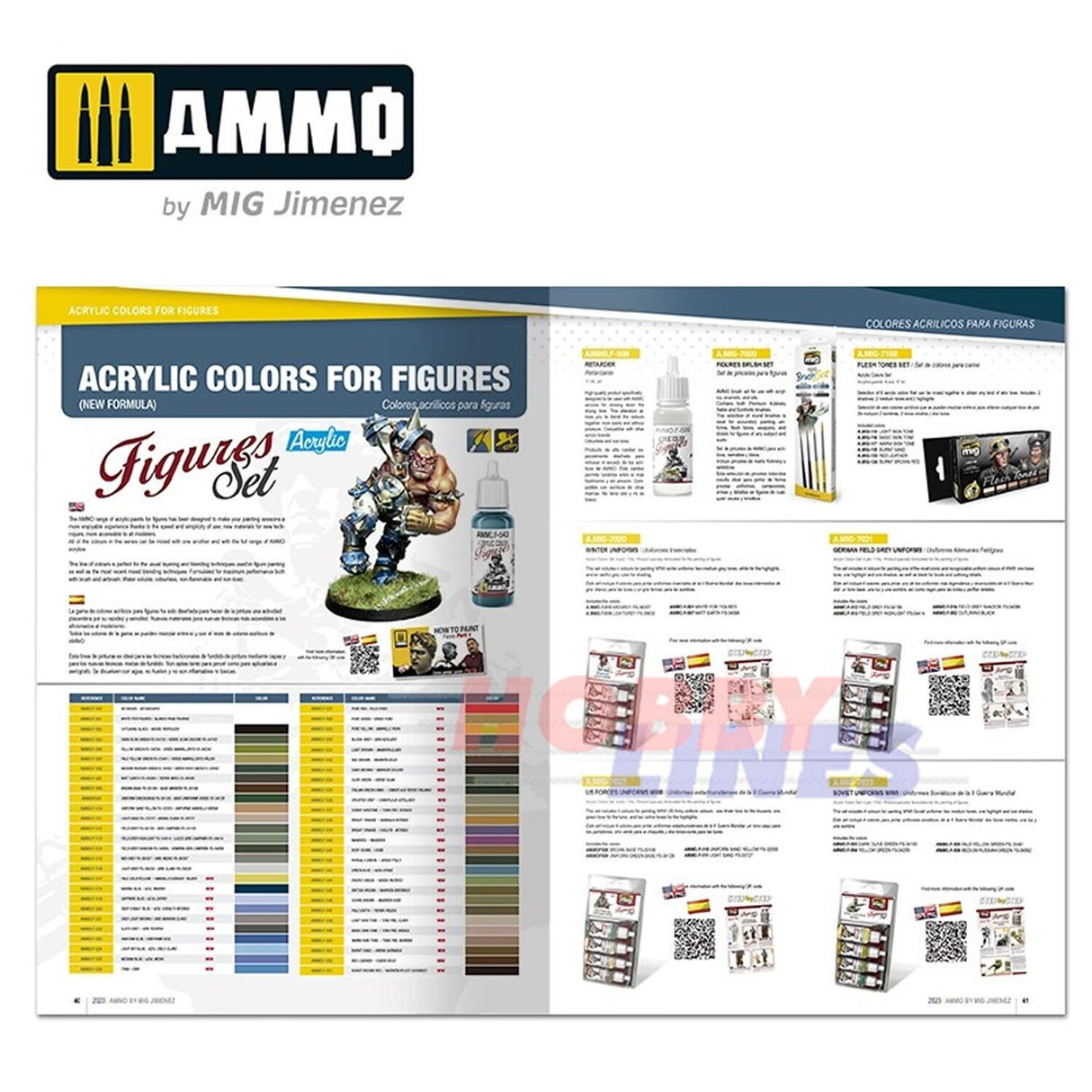 2023 CATALOGUE Full Colour 166 pages English/Spanish AMMO Mig Jemenez Mig8300