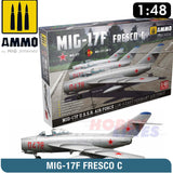 MIG-17F Fresco C USSR East Germany LIM-5 Cold War kit Ammo by Mig Jiminez MIG8508