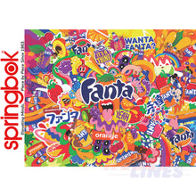 Load image into Gallery viewer, FANTASTICAL Fanta 1000 piece SPRINGBOK Jigsaw Puzzle Random Cut Super Deluxe
