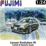 Mitsubishi Lancer Evolution III Kyoichi Sudo Initial D 1:24 | Fujimi | F183657