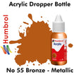 Acrylic Dropper - No.55 Bronze - Metallic | Humbrol | DB0055