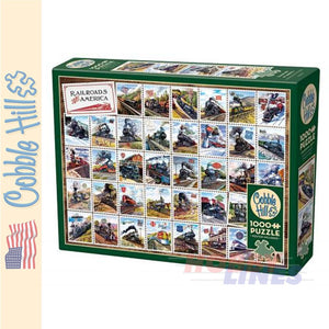 Railroads of America Cobble Hill puzzle 1000pc CH40232