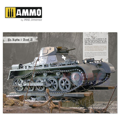PANZER I & II Visual Modellers Guide Book Ammo by Mig Jimenez MIG6083