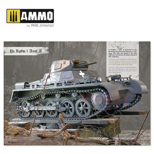 PANZER I & II Visual Modellers Guide Book Ammo by Mig Jimenez MIG6083