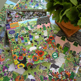 Village Orchard 1000pc Puzzle | eeBoo | PZT167