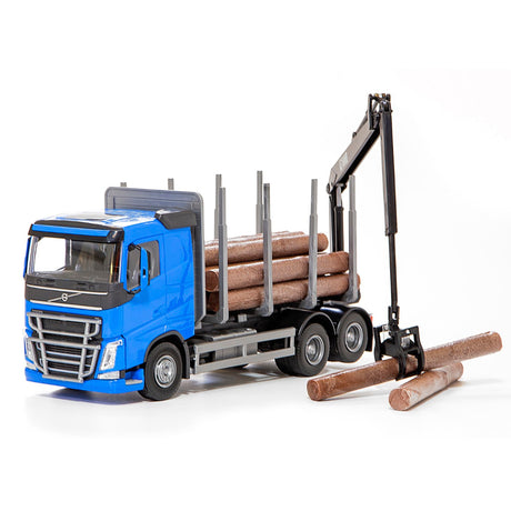 Timber Truck with Crane - Toy Truck - 1:25  | EMEK | 75-7004-50