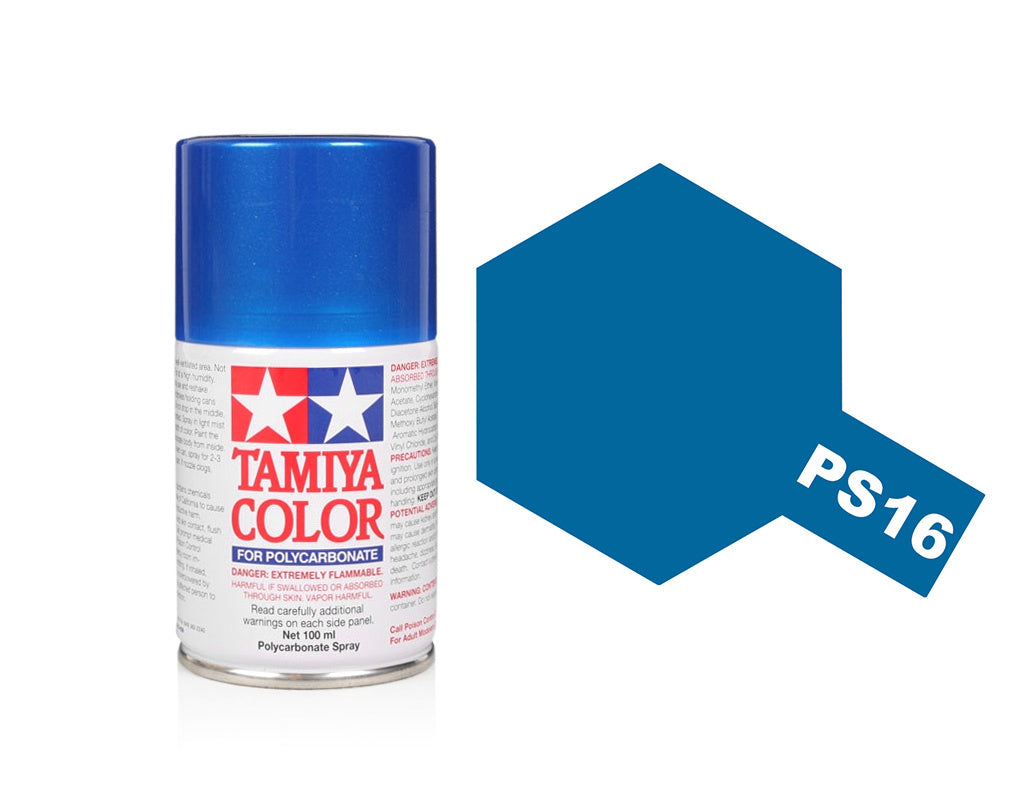 Tamiya Ps-16 Metallic Blue Spray Paint