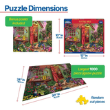 Potting Shed - 1000pc Puzzle | White Mountain |  2064pz