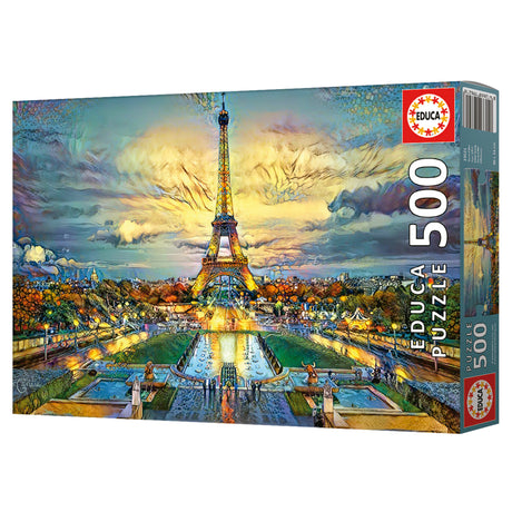 Eiffel Tower 500 Piece Jigsaw Puzzle | Educa | 19621