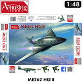 Messerschmitt Me262 HGIII 1:48 Model kit AMUSING HOBBY AH48A003