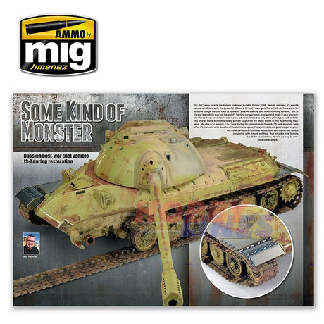 THE WEATHERING MAGAZINE - Issue 14 Heavy Metal |  Ammo by Mig Jimenez 