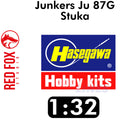 Junkers Ju 87G Stuka 3D Instrument Panels 1:32 Hasegawa Red Fox Studio RFSQS-32140