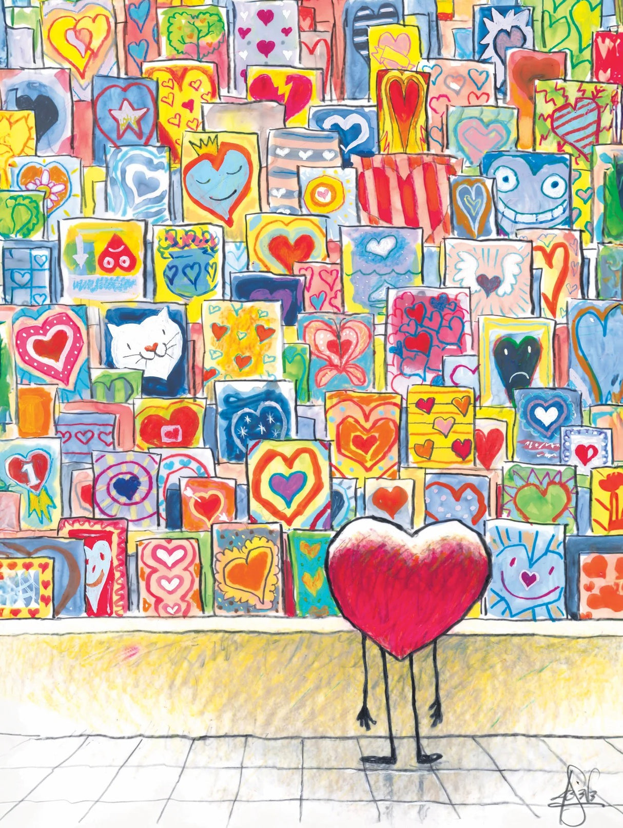 Heart Trouble 1000pc Puzzle | New York Puzzle Company | NPZDS2503