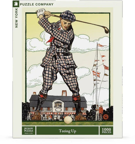 Teeing up - 1000pc Puzzle | New York Puzzle Company | NPZPD2565