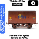 Banana Van Fyffes Bauxite Large Logo - Weathered | Dapol | 7F-016-009W