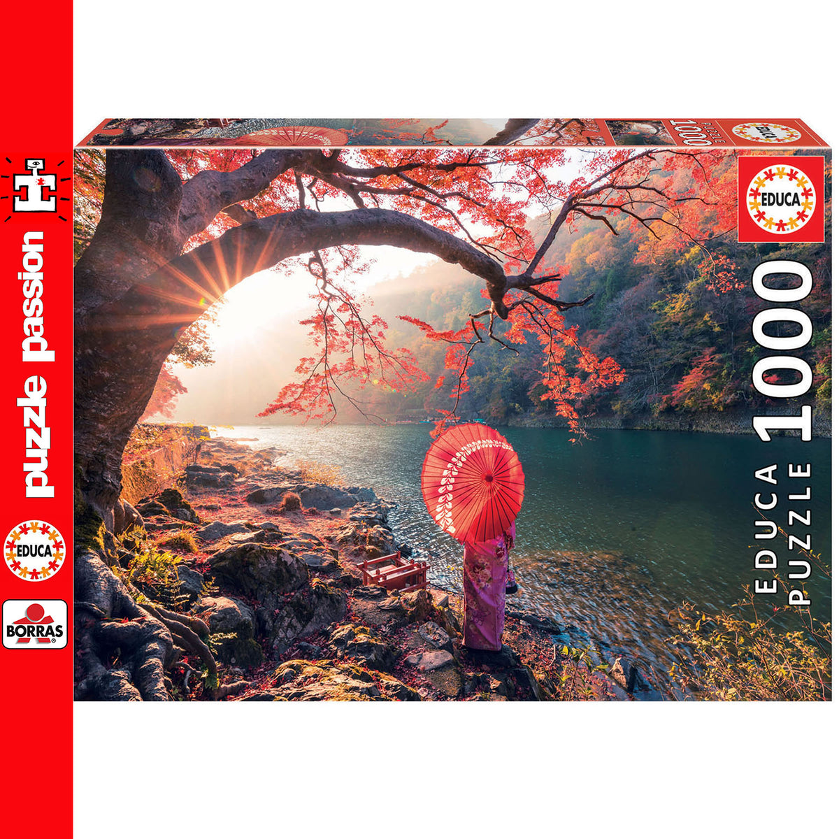 Sunrise On The Katsura River Japan 1000 Piece Jigsaw Puzzle | Educa | 18455