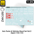 Axis Tanks & Vehicles DECAL SET Vol.2 Japan 1940-1945 Insignia | Ammo by Mig Jimenez