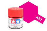 Acrylic Mini Paint - X-27 Clear Red | Tamiya | TM81527