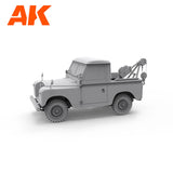 Land Rover 88 - Series IIA Crane - Tow Truck - Model Kit | AK interactive | AK35014