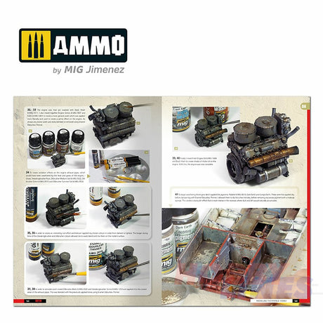 TIGERS - Modelling the Ryefield Family  WWII English Book Ammo by Mig MIG6273