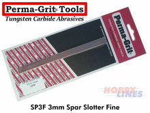 Load image into Gallery viewer, Perma-Grit SP3F 3mm SPAR SLOTTER Fine 1/8&quot; Tungsten Carbide Permagrit
