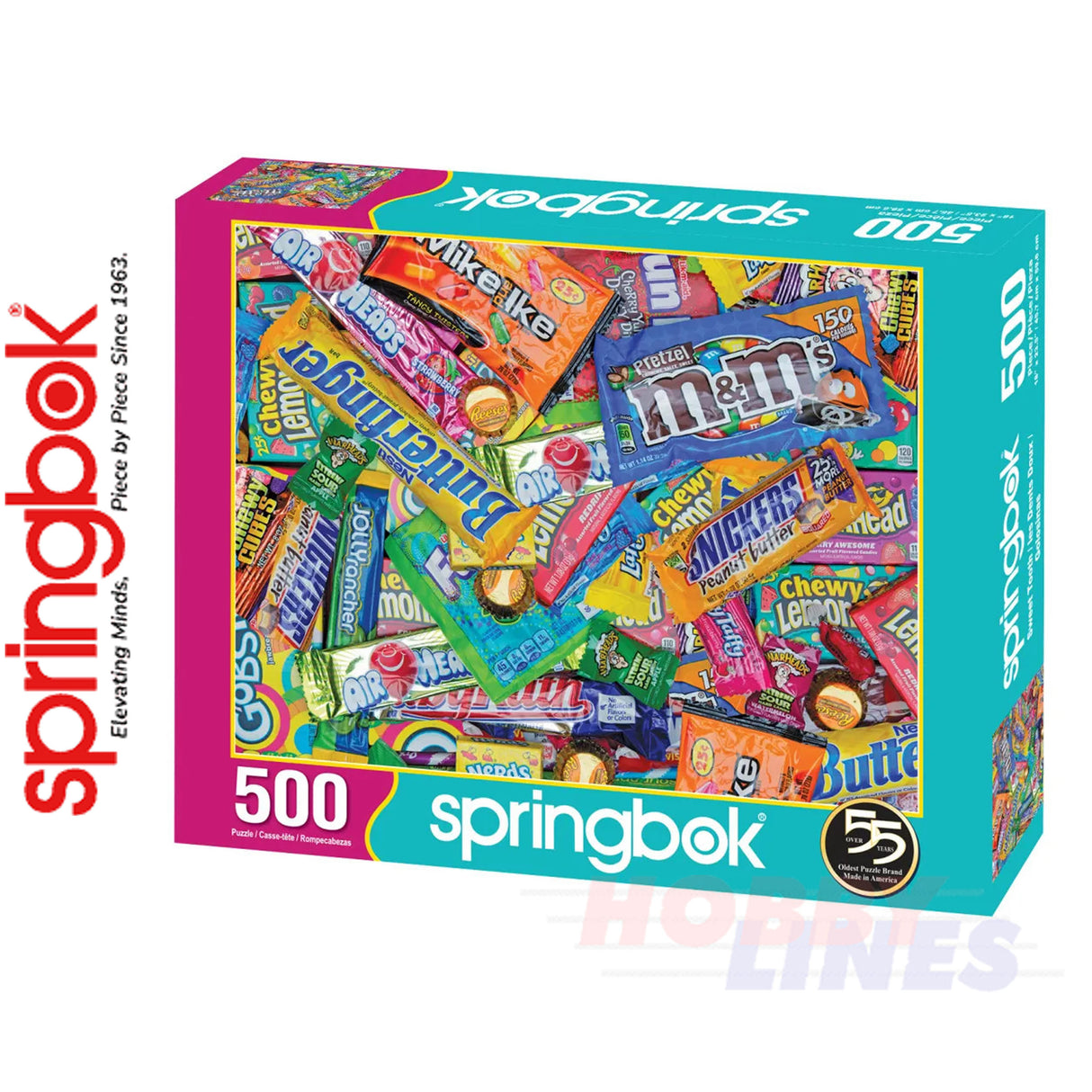 SWEET TOOTH 500 piece SPRINGBOK Jigsaw Puzzle Random Cut Super Deluxe