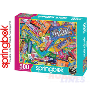 SWEET TOOTH 500 piece SPRINGBOK Jigsaw Puzzle Random Cut Super Deluxe