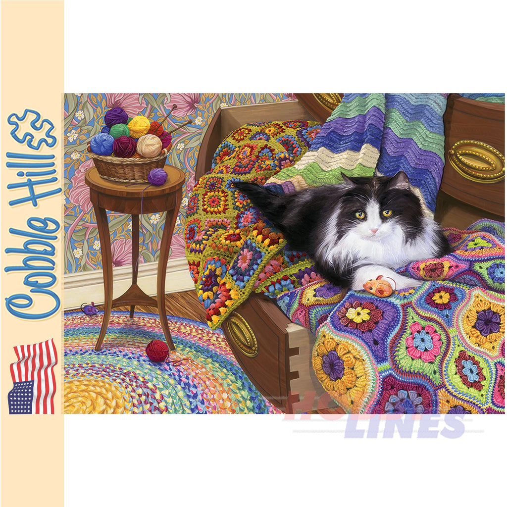 Comfy Cat COBBLE HILL 1000pc jigsaw puzzle 40145