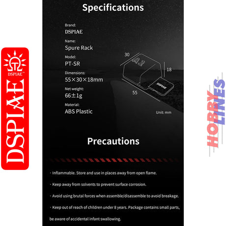 PT-SR Sprue Rack System | DSPIAE | DS019