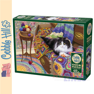 Comfy Cat COBBLE HILL 1000pc jigsaw puzzle 40145