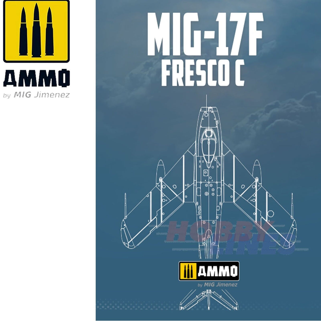 MIG-17F Fresco C USSR East Germany LIM-5 Cold War kit Ammo by Mig Jiminez MIG8508