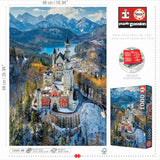 Neuschwanstein Castle From The Air 1000 Piece Jigsaw Puzzle | Educa | 19261