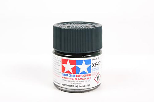 Tamiya Acrylic Mini Paint Xf-17 Sea Blue