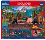 Dock Dogs - 1000pc Puzzle | White Mountain | 2045pz