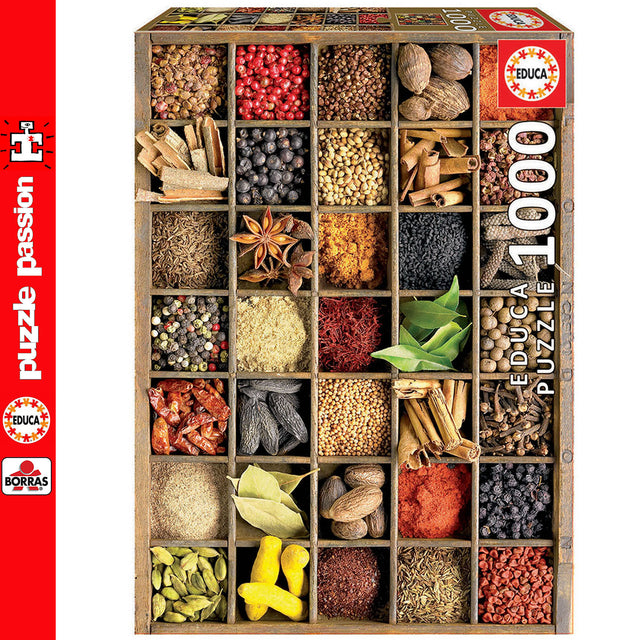 Spices 1000 Piece Jigsaw Puzzle | Educa | 15524