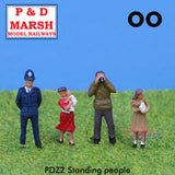Standing People Set 2 | P&D Marsh | Z02