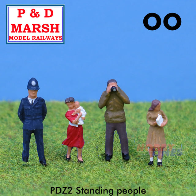 Standing People Set 2 | P&D Marsh | Z02