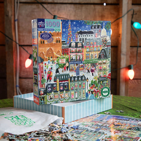 Paris Christmas 1000 pc Puzzle | eeBoo |PZT781