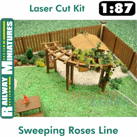 Sweeping Roses Line | Railway Miniatures |  RMHO:009