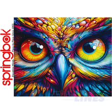 Load image into Gallery viewer, LOOK OF THE WILD Owl 1000 piece SPRINGBOK Jigsaw Puzzle Random Cut Super Deluxe
