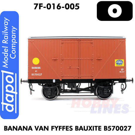 Banana Van Fyffes Bauxite B570027 - Wagon | Dapol | 7F-016-005
