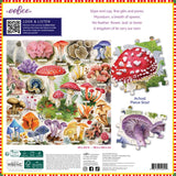 Bountiful Mushrooms 1000pc Puzzle | eeBoo | PZT501