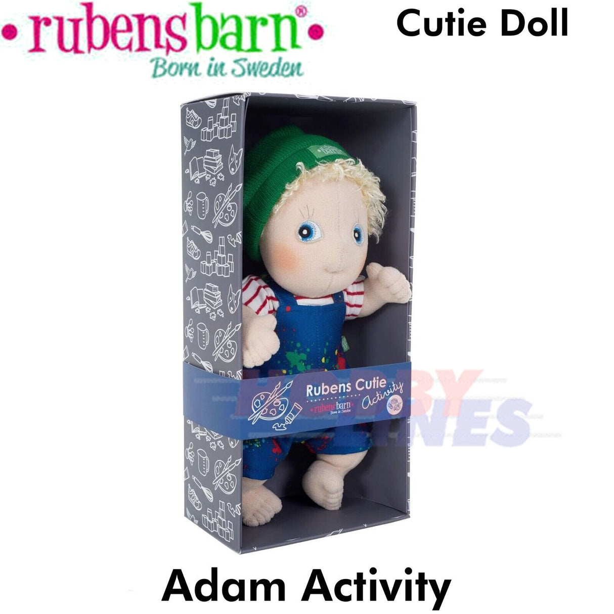 Adam Activity Cutie Doll | Rubens Barn | 30-1521-00